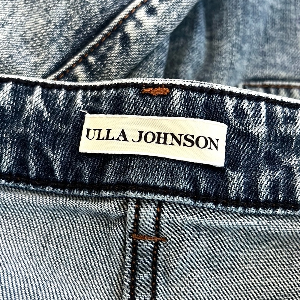 Ulla Johnson Brodie Barrel Acid Wash Jeans - Picture 12 of 16